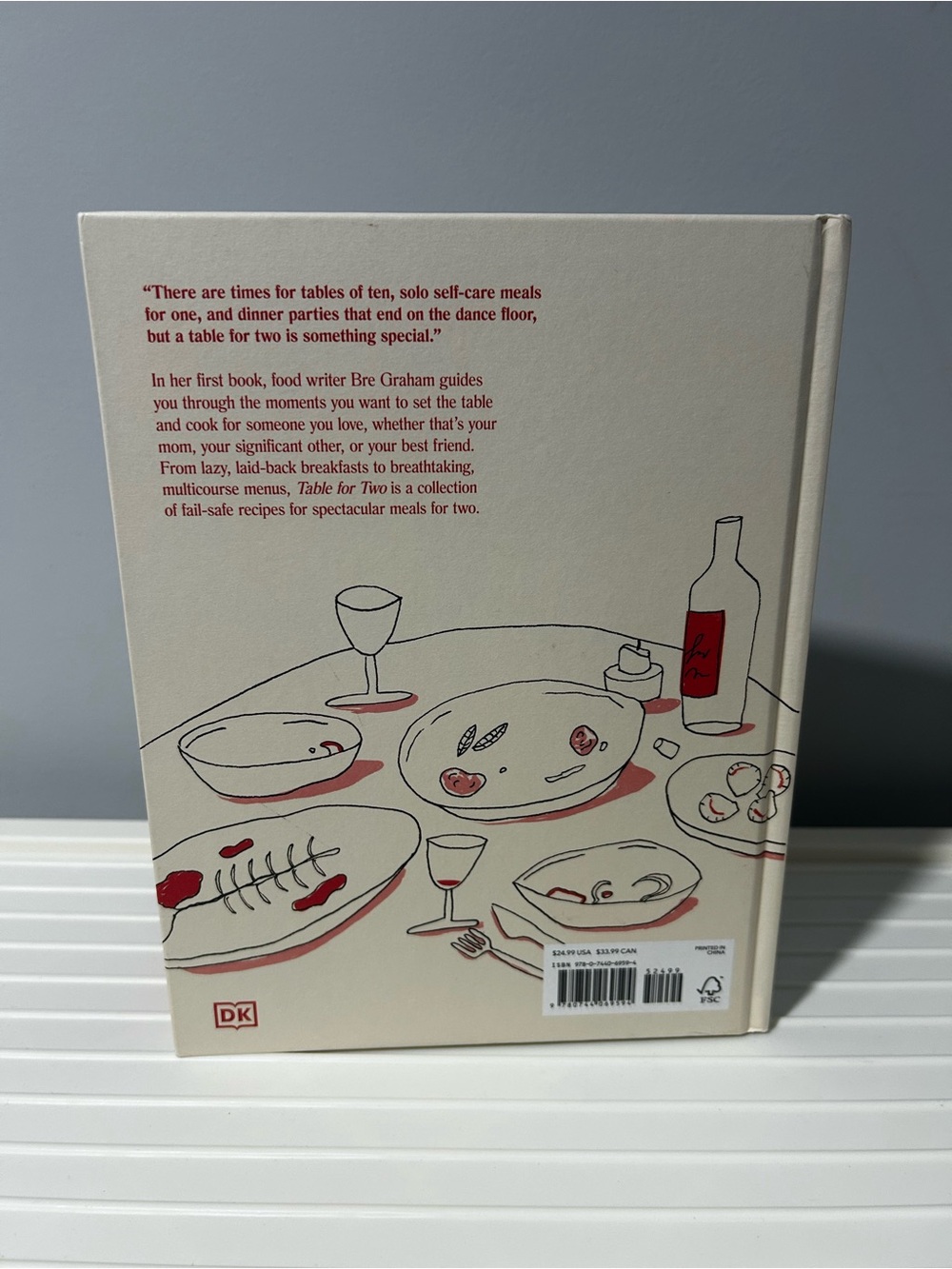NEW Table for Two Cookbook - Recipes for the ones you love by Bre Graham - Picture 2 of 3